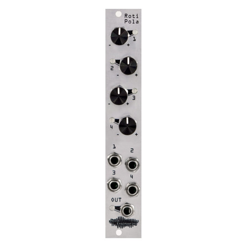 Noise Engineering Roti Pola (Silver) - Four Channel Attenuverting CV Mixer